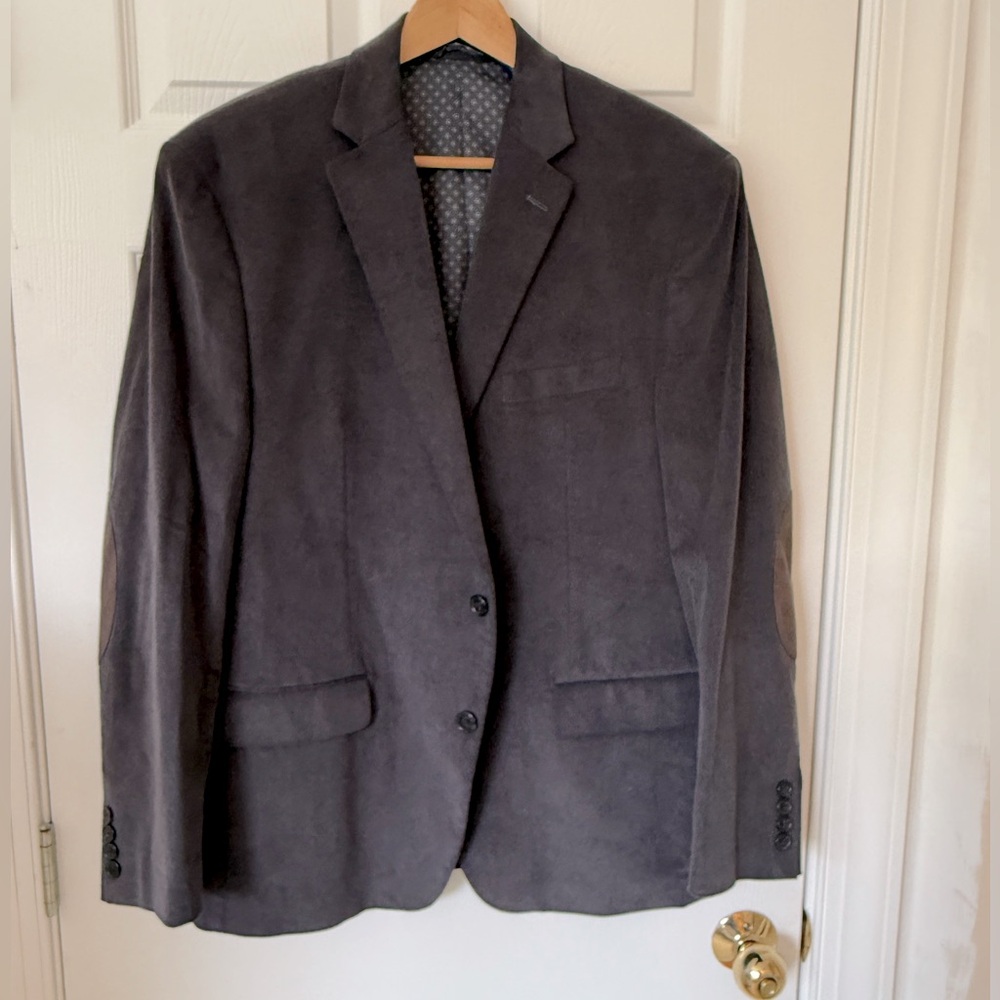 NWOT* Lauren Ralph Lauren Black Label Corduroy Elbow Patches Blazer Jacket 44R